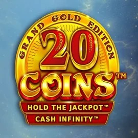 Slots logo of 20 Coins Grand Gold Edition from Wazdan at Hugo Casino