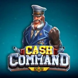 Cash of Command slot logo by Play'n GO at Hugo Casino