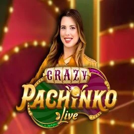 Enjoy Crazy Pachinko by Evolution – logo hosted on hugo-casinos.es