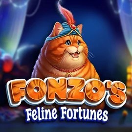 Fonzos Feline Fortunes game by Pragmatic Play – logo hosted on Hugo Casino
