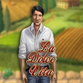 La Dolce Vita logo by Gamomat Hugo Casino