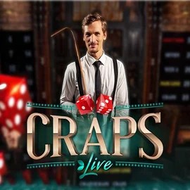 Live Craps slot icon by Evolution, available at Hugo Casino