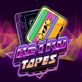 Retro Tapes slot icon by Push Gaming, available at Hugo Casino